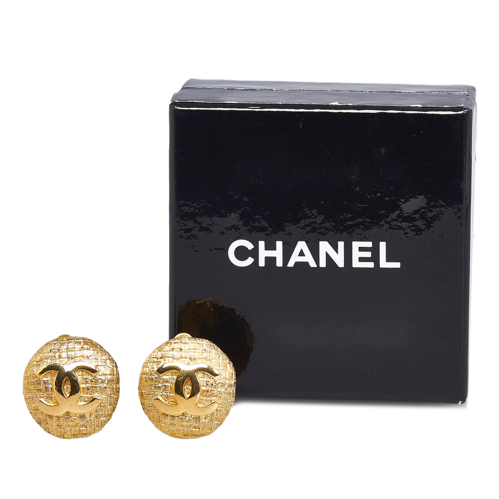 CHANEL CC Clip-on Earrings Costume Earrings - Picture 4 of 4